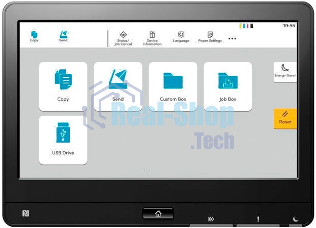 МФУ лазерное Kyocera TASKalfa 2554ci (1102YP3NL0/1102YP3NLV), A3, цветной, печ. до 25 стр/мин. (А4 ч/б) до 12 стр/мин. (А4 цвет), скан. до 200 стр/мин (двустороннее), 1200 x 4800 dpi (печать) 600x600dpi (скан.), USB, Ethernet, без крышки/тонера