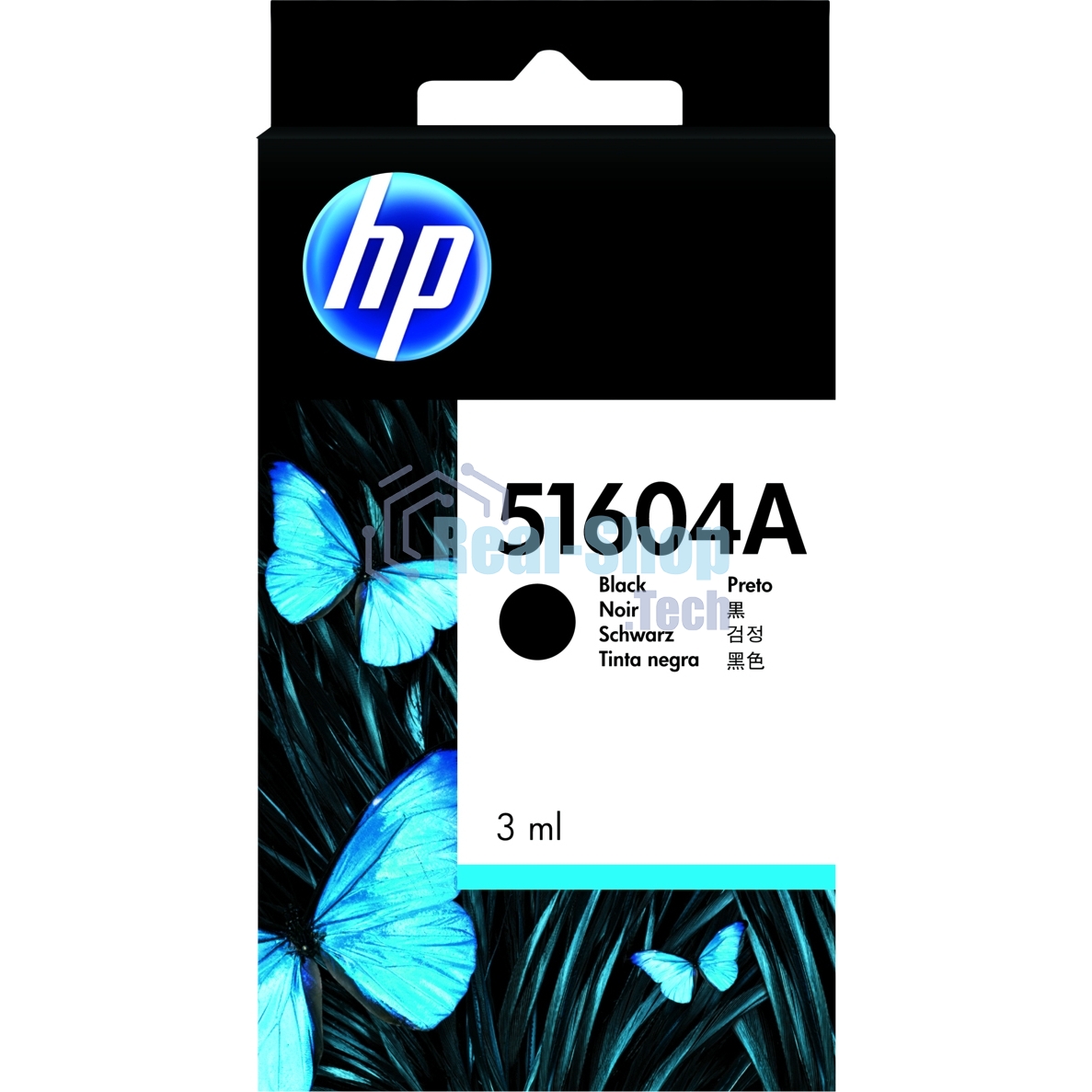 Картридж струйный HP 51604A черный for plain paper