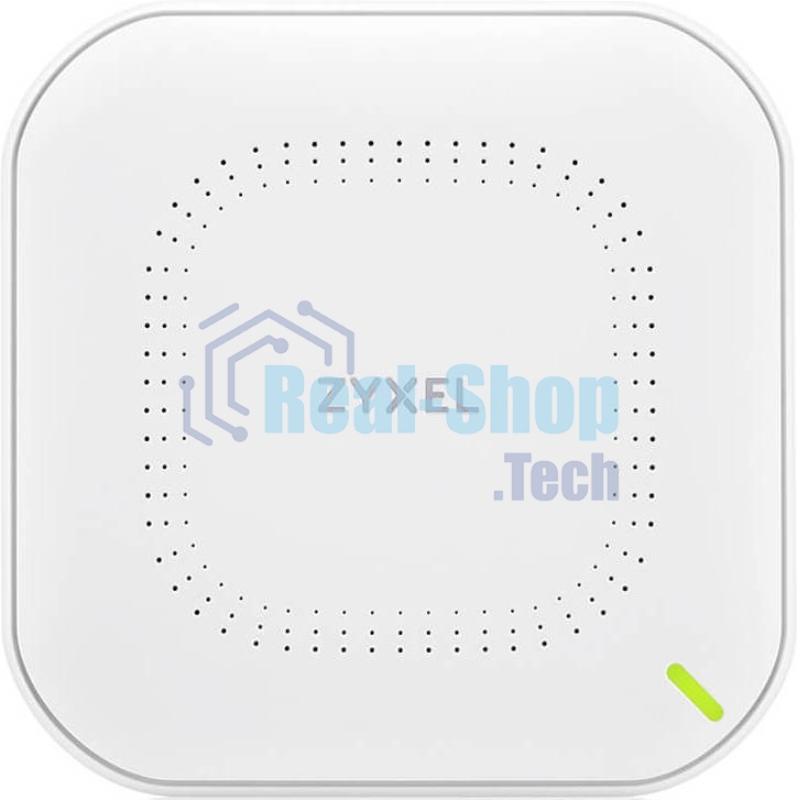 Точка доступа Zyxel NebulaFlex NWA50AX PRO, WiFi 6, 802.11a/b/g/n/ac/ax (2,4 и 5 ГГц), MU-MIMO, антенны 3x3, до 575+2400 Мбит/с, 1xLAN 2.5GE, PoE, без поддержки Captive portal и WPA-Enterprise, защита от 4G/5G, БП в комплекте