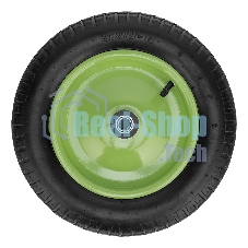 Колесо Сибртех пневматическое 3,00-8, длина оси 90мм,подшипник 16мм