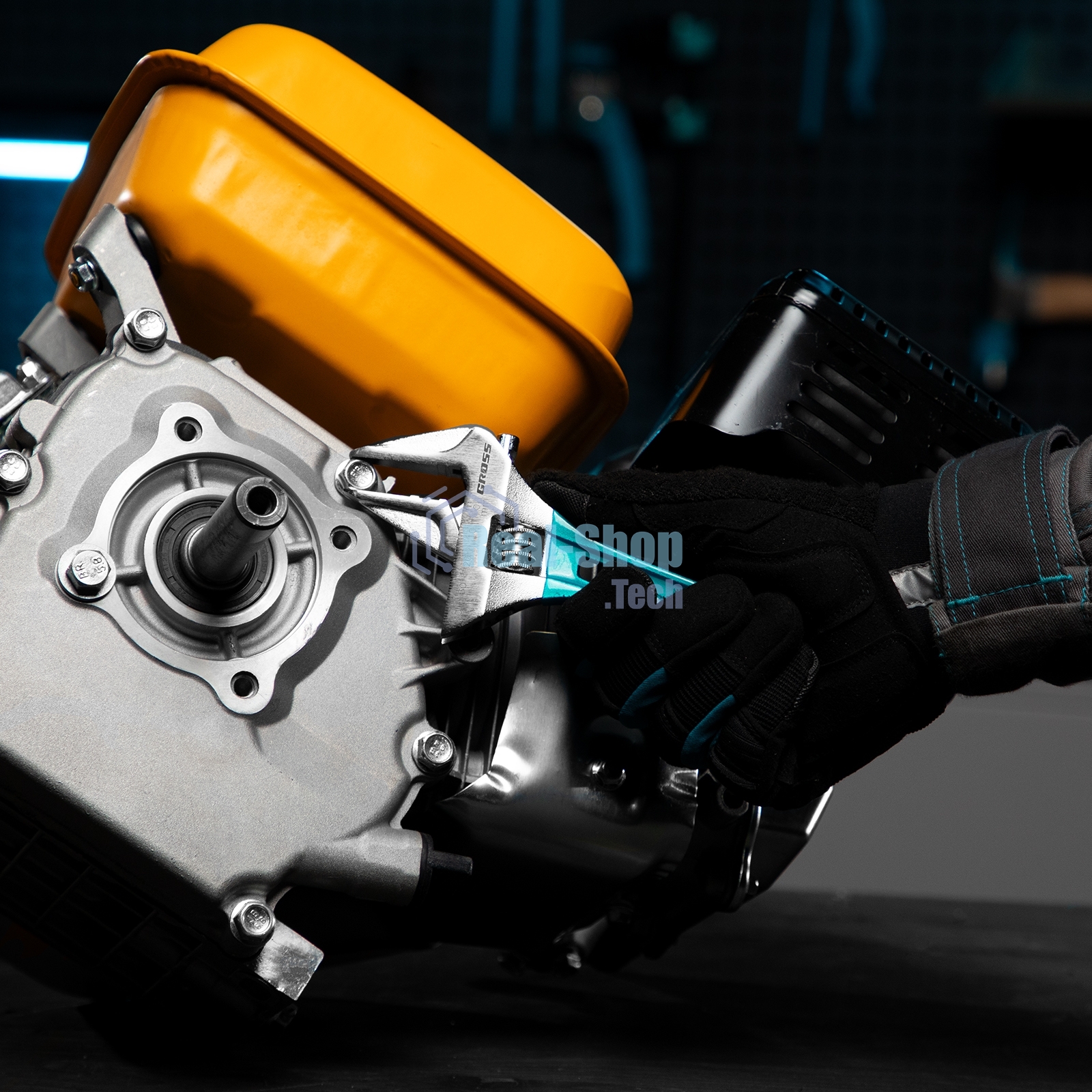 Ключ разводной Gross 15566 (0 - 20 мм) 160 мм