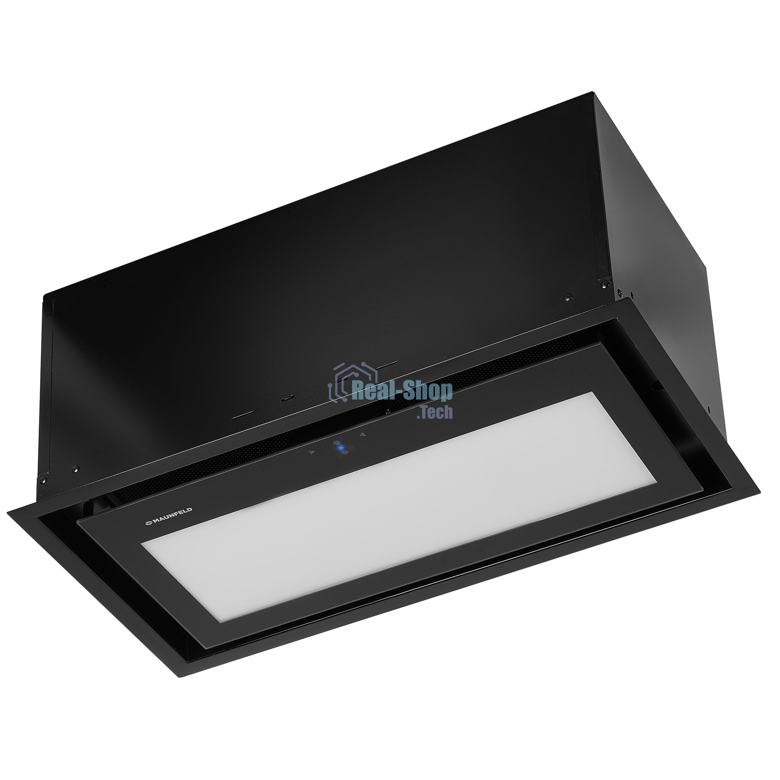 Вытяжка встраиваемая Maunfeld MZR 60 Lux черный, 60 см, 1250 куб. м/ч, 55 дБ