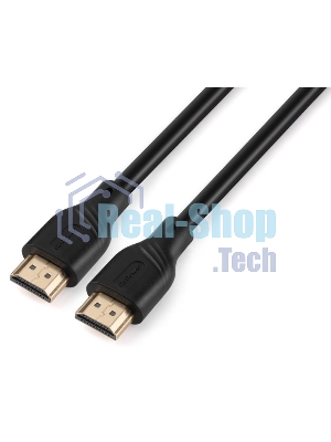 Кабель а/в GoPower Длина 1.5 м Разъемы HDMI (m)-HDMI (m) черный 00-00029041