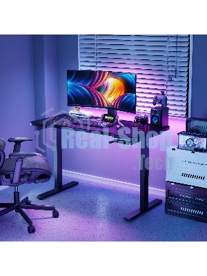 Столешница Cactus CS-DT-RGb-HEX 120x60x2.8 см черный