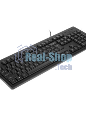 Комплект клавиатура+мышь A4Tech KRS-8372 проводной, USB, 1200 DPI, чёрный