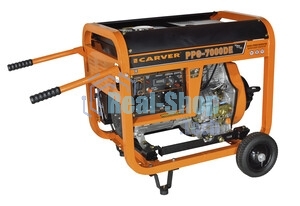 Генератор Carver PPG-7000DE, 6.3 кВт