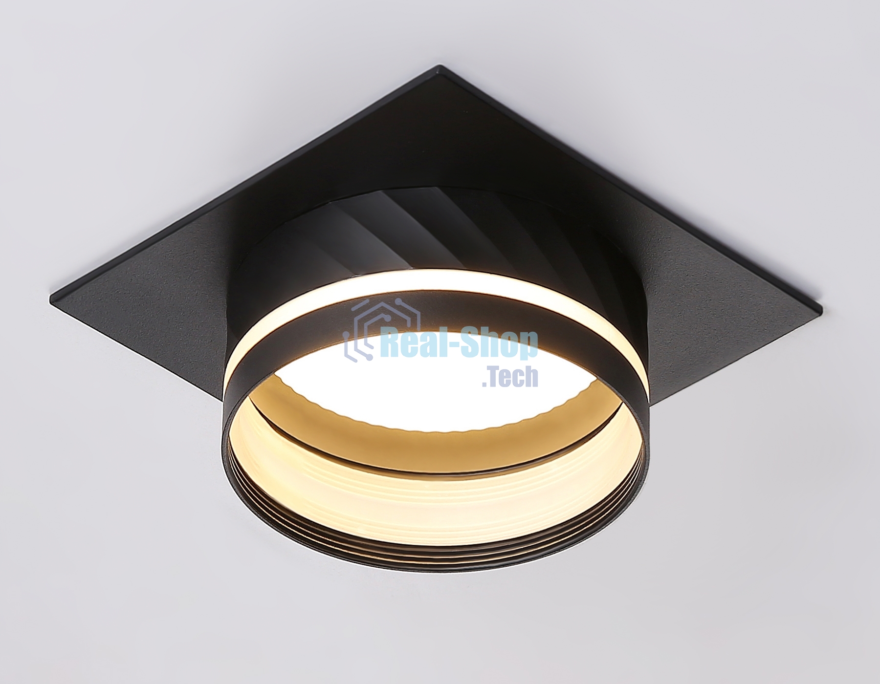 Светильник Ambrella light TN5222 BK черный GX53 110*110*50