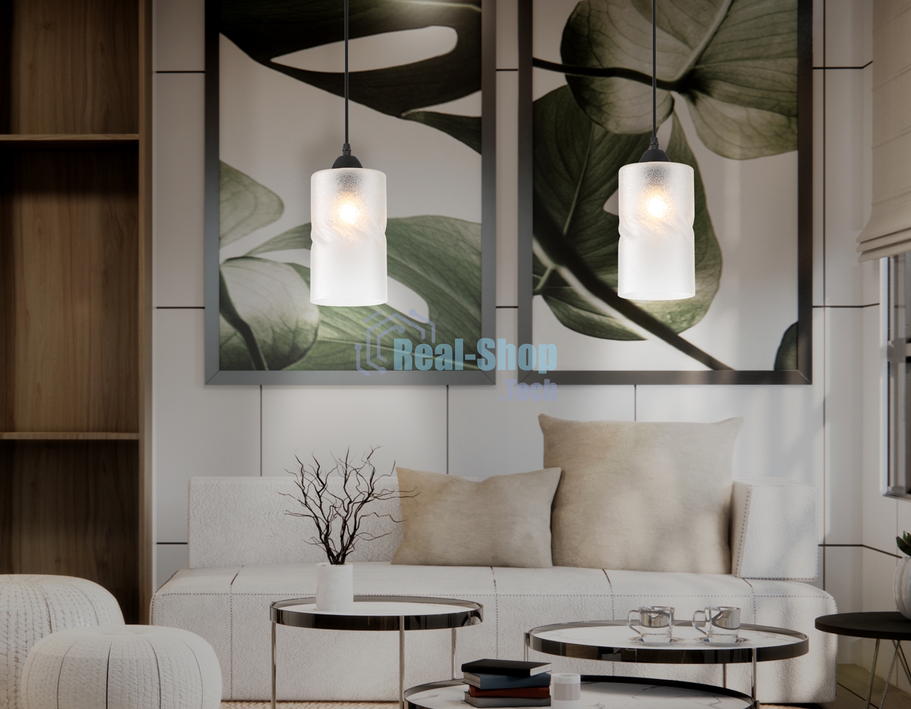 Светильник Ambrella light TR3411 BK черный E27 max 60W D120*1000