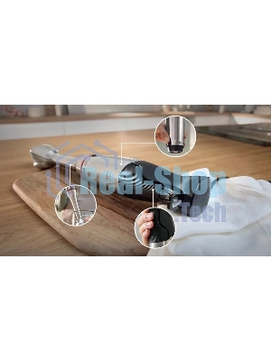 Блендер погружной Bosch MSM6M871 черный, 1200 Вт, 1 скорость