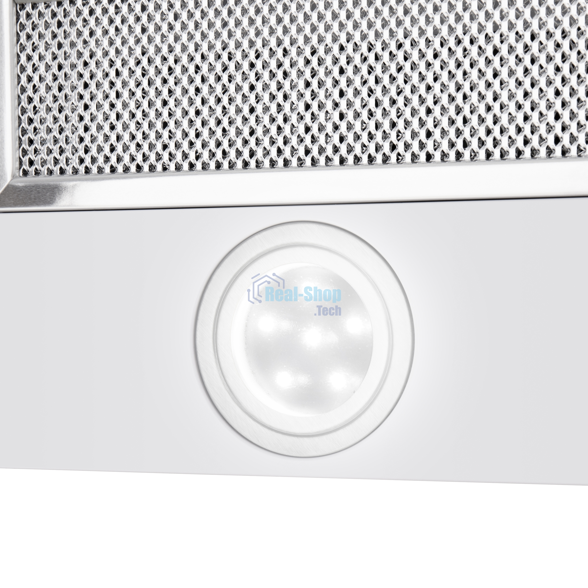 Вытяжка встраиваемая Maunfeld VS Light 50 белый, 50 см, 520 куб. м/ч, 56 дБ