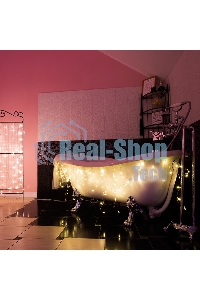 Гирлянда светодиодная Neon-night универсальная 100 LED теплый белый 10 метров, прозрачный ПВХ, с контроллером