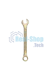 Ключ комбинированный Rexant 10 мм, желтый цинк