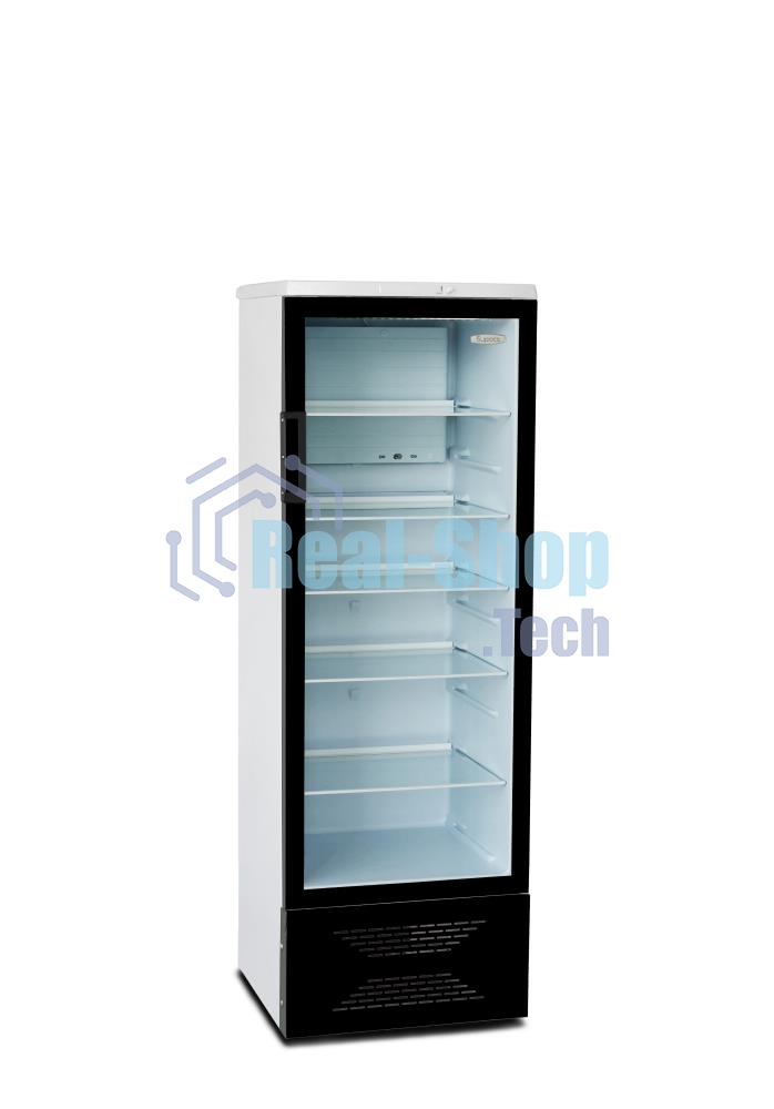 Холодильная витрина Бирюса Б-B310 черный фронт однокамерная 310л