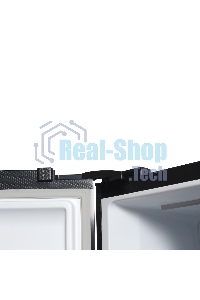 Холодильник Hyundai CS5003F черное стекло двухкамерный Side by Side 331/165л морозилка сбоку