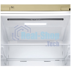 Холодильник LG GA-B509CECL бежевый, двухкамерный, 277/107л, морозилка снизу, No Frost