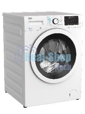 Стирально-сушильная машина Beko WDW85636B3 белый, загрузка фронтальная 8 кг, 1200 об/мин., класс: В