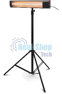 Обогреватель инфракрасный Starwind SHIRC-1010, черный, кварцевый, 1000 Вт, 18 м2