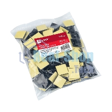 Площадка EKF plc-20x20-b самоклеящаяся (20х20 мм.) черная (100 шт.) EKF