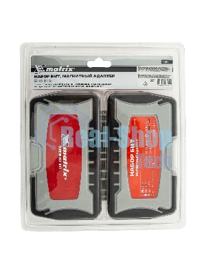 Набор бит Matrix магнитный адаптер crv в плат.боксе 64шт