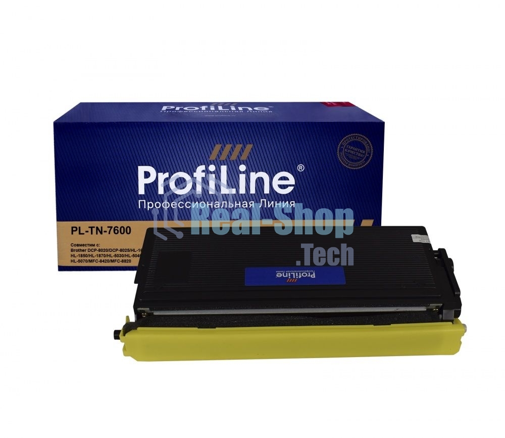 Картридж ProfiLine PL-TN-7600 для принтеров Brother DCP-8020/DCP-8025/HL-1650/HL-1670/HL-1850/HL-1870/HL-5030/HL-5040/HL-5050/HL-5070/MFC-8420/MFC-8820 6500 копий