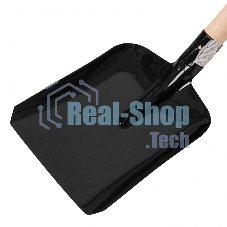 Лопата совковая, 230х280х1400 мм, деревянный черенок Россия