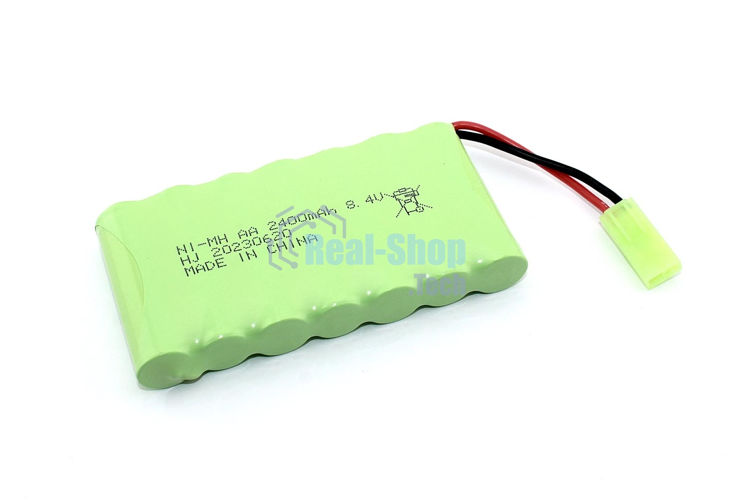 Аккумулятор Ni-Mh 8.4V 2400 mAh AA Flatpack разъем Tamiya