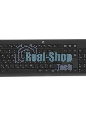 Комплект клавиатура+мышь HP 230 беспроводной, USB, чёрный