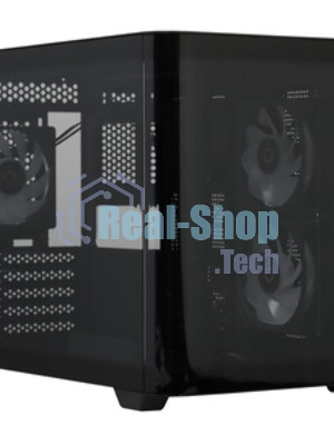 Компьютерный корпус Ocypus Iota C50 BK Curve ARGB Digital mATX без БП (Iota-C50-BKD300CD-GL)