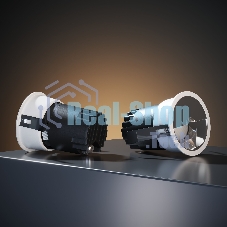 25090/LED 10W 4000K белый/хром / Потолочный светодиодный светильник
