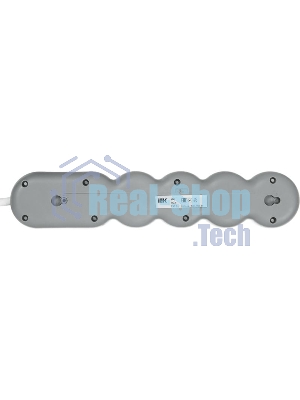 Удлинитель IEK WYP53-16-05-03-Z У05 5 мест 2P+PE/3 м 3х1,5 мм2 16А/250В UNO