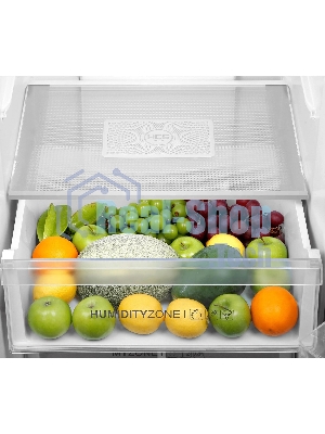 Холодильник Haier C4F740CDBGU1 графитовый двухкамерный 286/115л морозилка снизу, No Frost