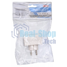 Сетевой разветвитель Buro BU-PS3F-W (3 розетки) белый (пакет ПЭ)