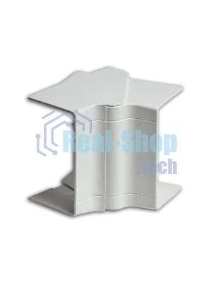 Угол внутренний 100х60/40 разводной бел. Рувинил УВН-100х60