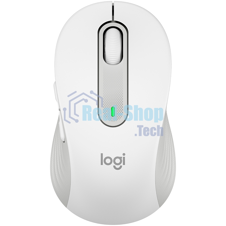 Мышь беспроводная Logitech Signature M650 белый, 4000 dpi, радиоканал, Bluetooth, USB, кнопки - 5