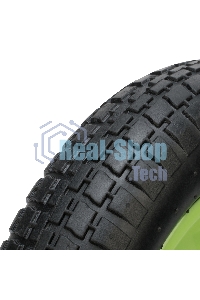 Колесо Сибртех пневматическое 3,00-8, длина оси 90мм,подшипник 16мм