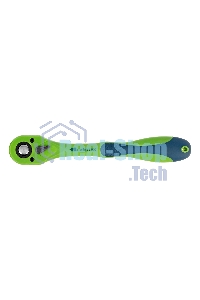 Ключ трещотка Сибртех двухкомпонентная рукоятка 1/2