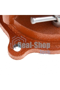 Тиски слесарные Sparta 100мм поворотные с наковальней