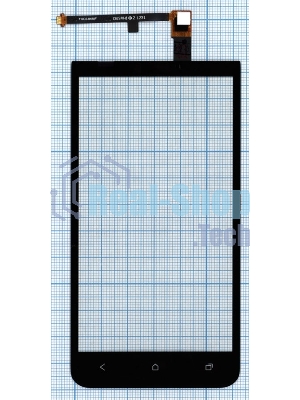 Сенсорное стекло (тачскрин) для HTC One XC X720d, черное