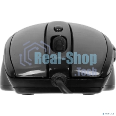 Мышь проводная A4Tech N-708X серый глянец/черный, 1600 dpi, USB, кнопки - 6