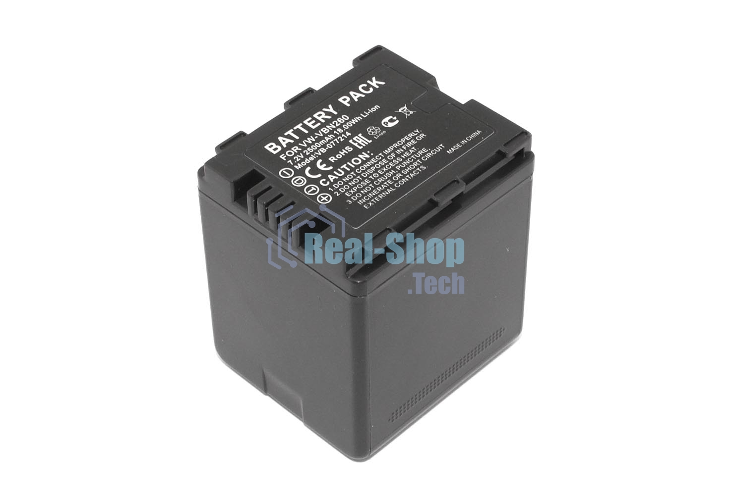 Аккумуляторная батарея для видеокамеры Panasonic HC-X800 (VW-VBN260) 7.2V 2500mAh