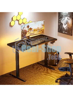 Столешница Cactus CS-DT-RGb-HEX 120x60x2.8 см черный