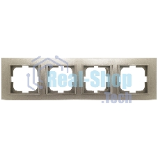 Ovivo Рамка 4-местн. МИНА (MINA), антрацит, 401-130000-228
