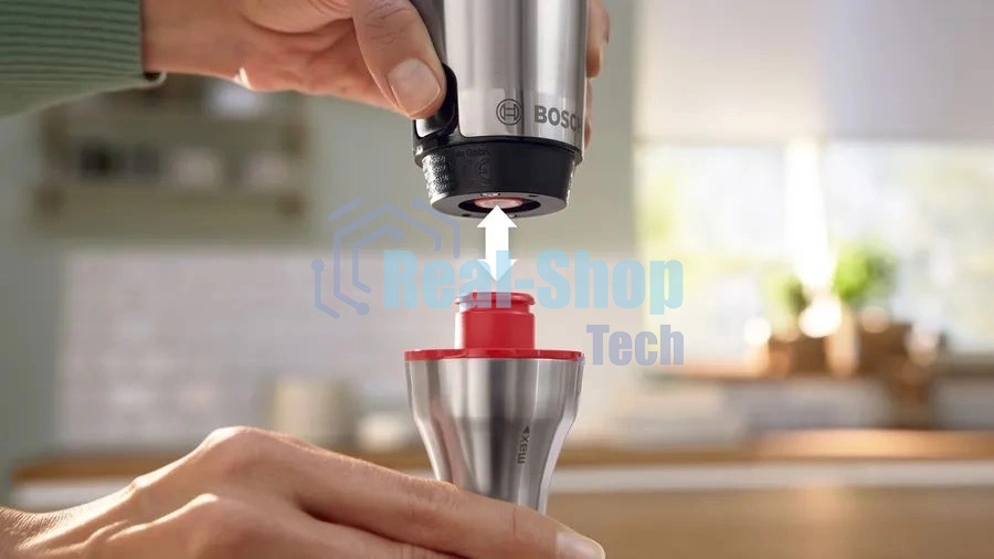 Блендер погружной Bosch MSM6M871 черный, 1200 Вт, 1 скорость