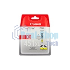 Картридж струйный CLI-451Y (6526B001) для Canon PIXMA iP7240/MG6340/MG5440, Желтый(Yellow), 344стр.