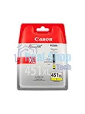 Картридж струйный CLI-451Y (6526B001) для Canon PIXMA iP7240/MG6340/MG5440, Желтый(Yellow), 344стр.