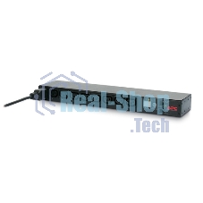 Сетевой фильтр APC Rack PDU, Switched, 1U, 16A, 208/230V, (8)C13
