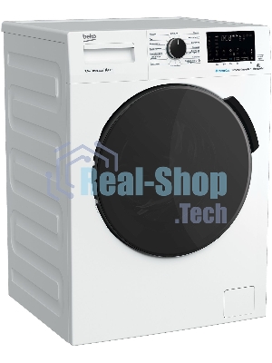 Стиральная машина Beko WSPE7H616W белый, загрузка фронтальная 7,5 кг, 1200 об/мин., класс: А