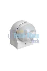 Детектор движения ДД 010 1100Вт угол. обз. 180град. IP44 бел. ИЭК LDD10-010-1100-001