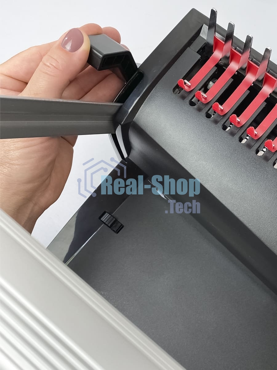 Переплетчик Heleos БП-22 A4/перф.13л.сшив/макс.500л./пластик.пруж. (6-51мм)