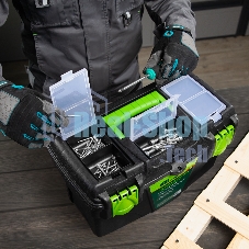 Ящик для инструментов Сибртех 18”, с органайзерами